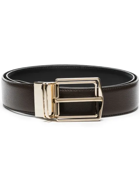 Zegna buckle-fastening belt