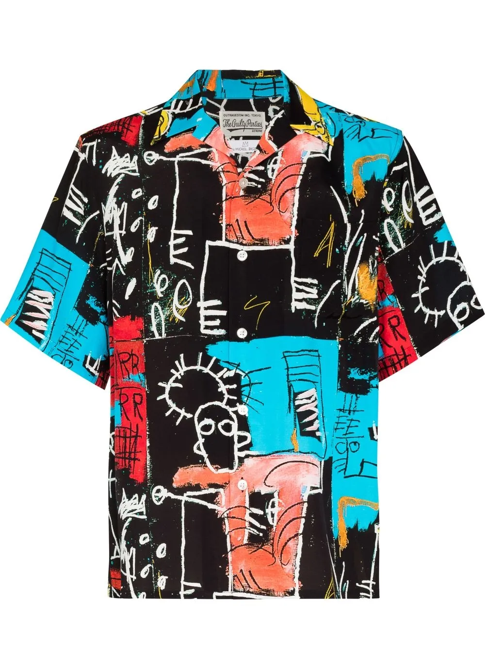 WACKO MARIA graphic-print short-sleeve shirt