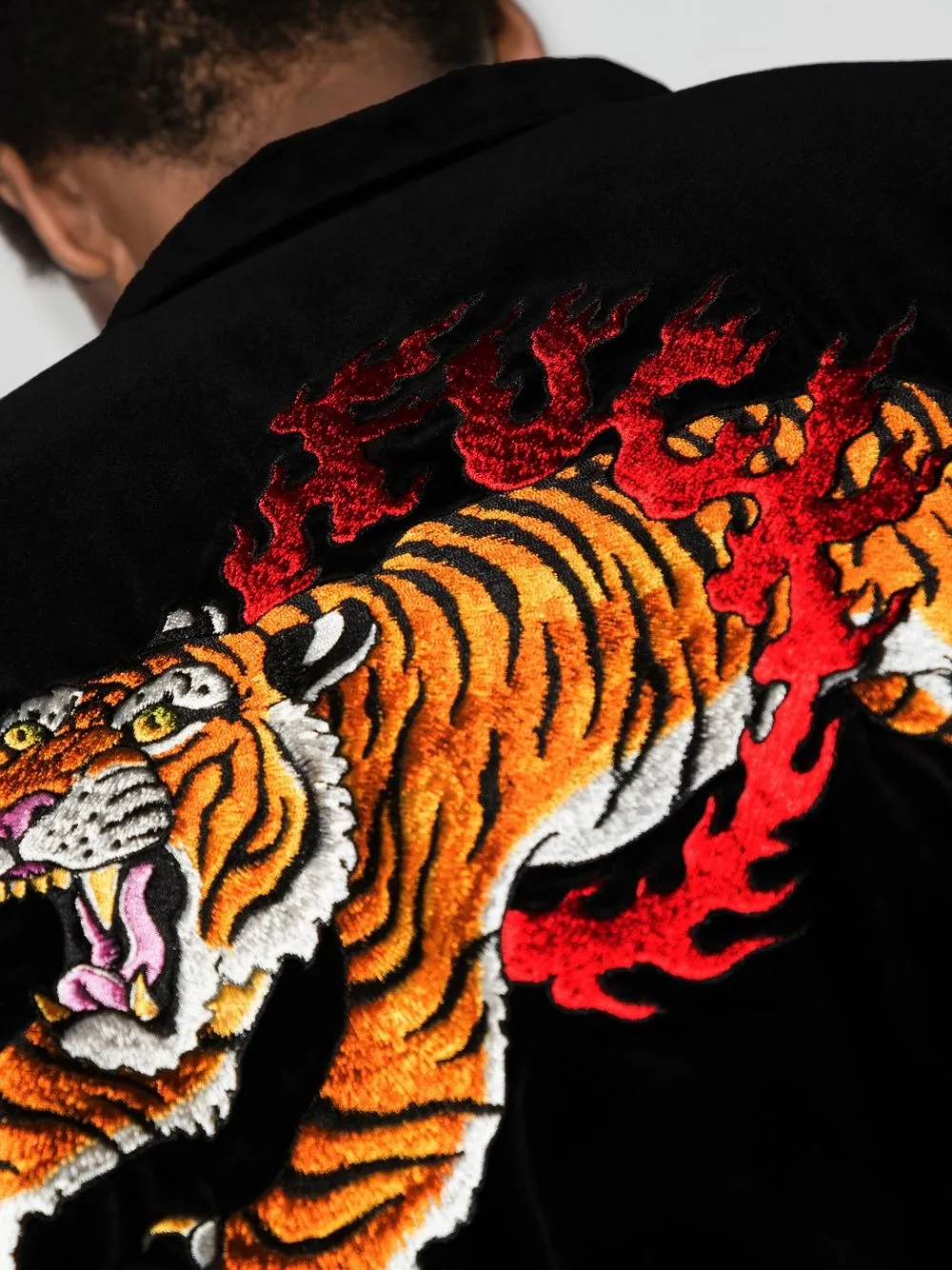 Wacko Maria X Tim Lehi Tiger Intarsia Cotton Sweater - ShopStyle