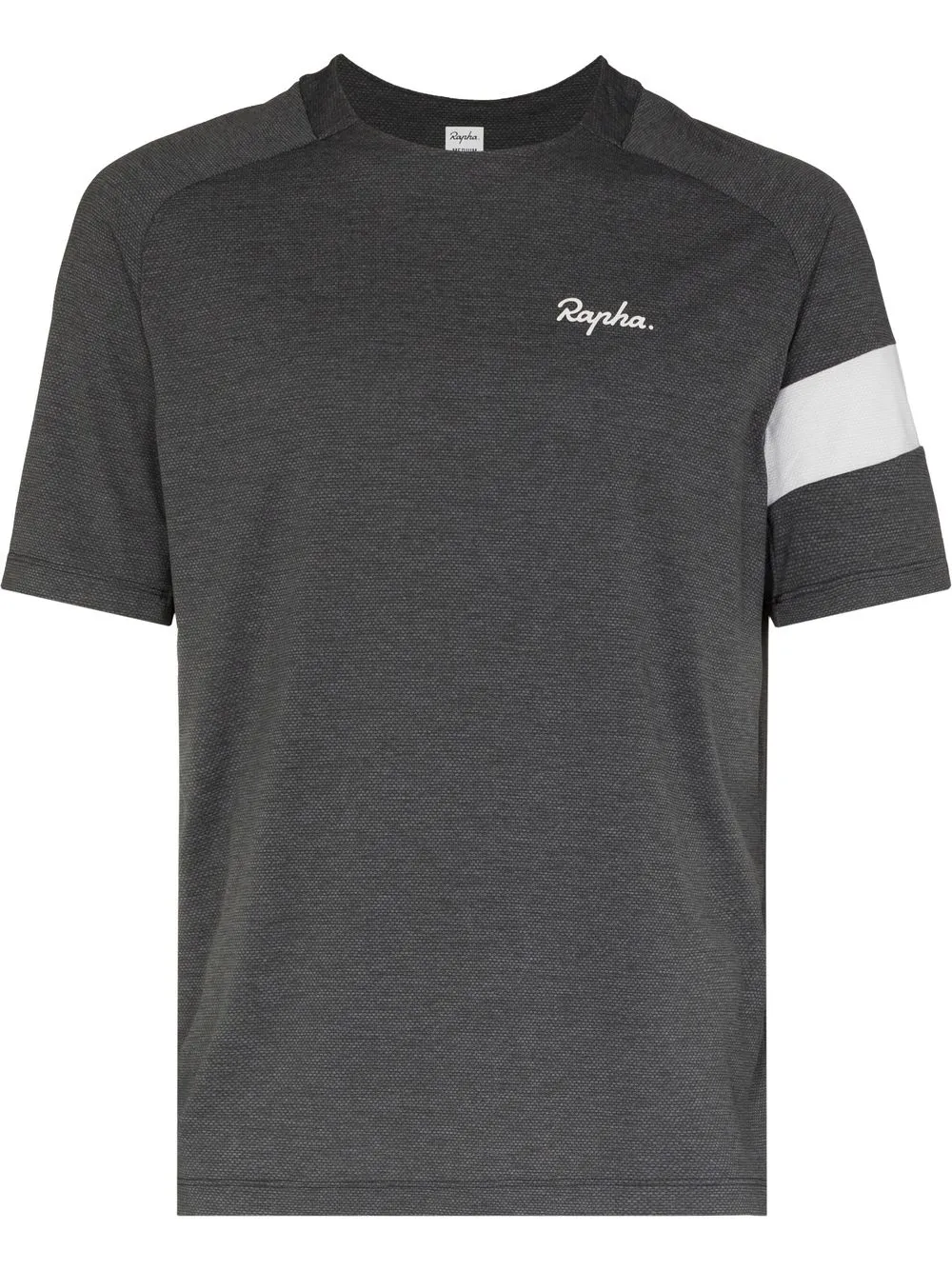 

Rapha logo print crew neck T-shirt - Grey