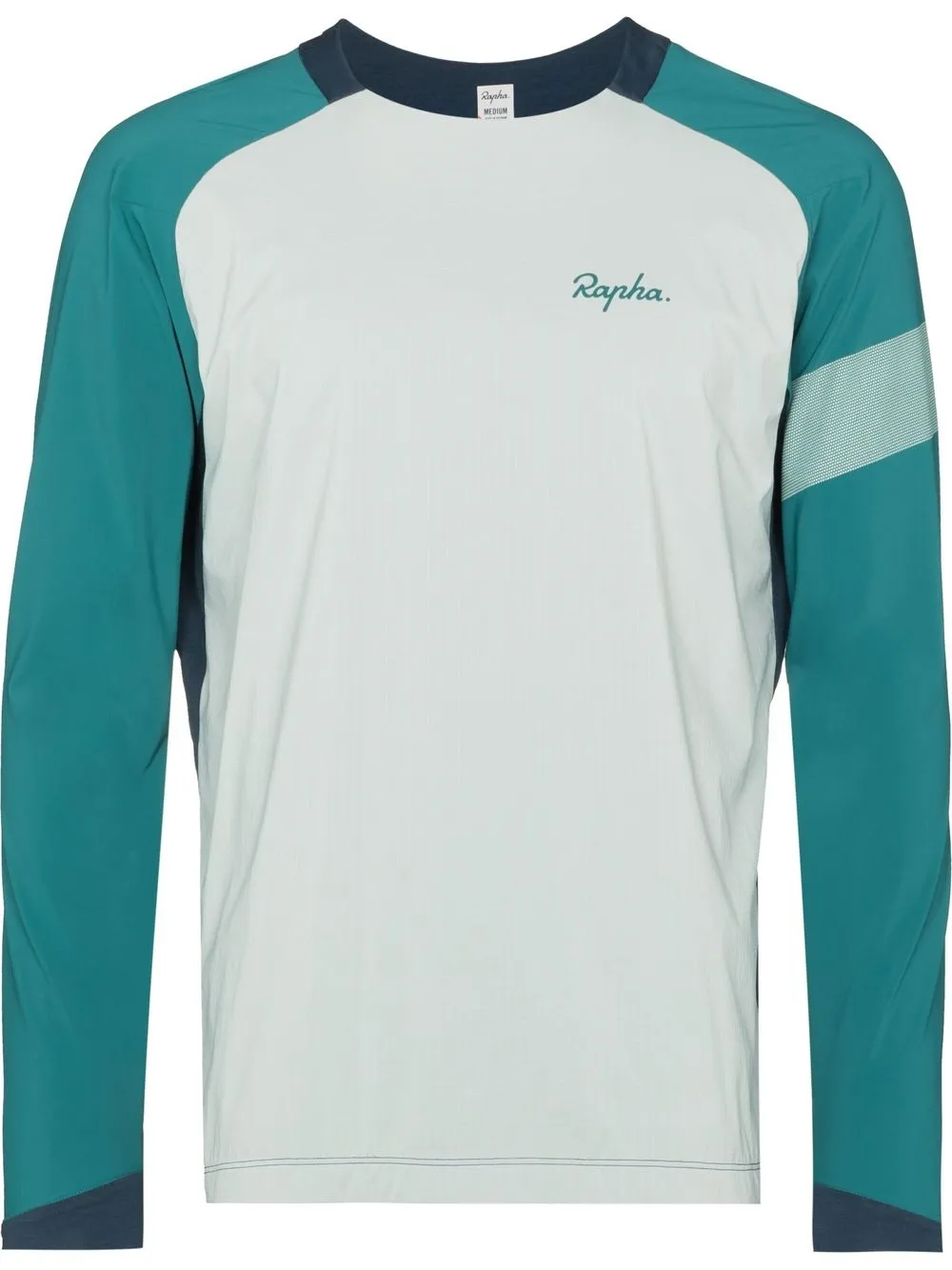 

Rapha playera con diseño color block - Verde