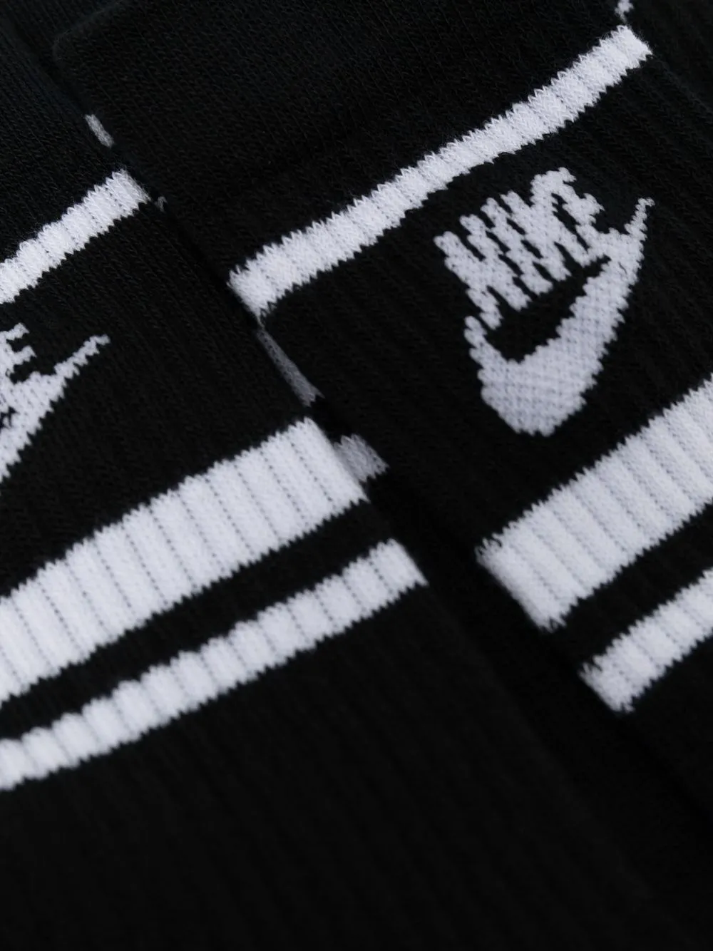 Nike 3 Pack logo-knit Socks - Farfetch