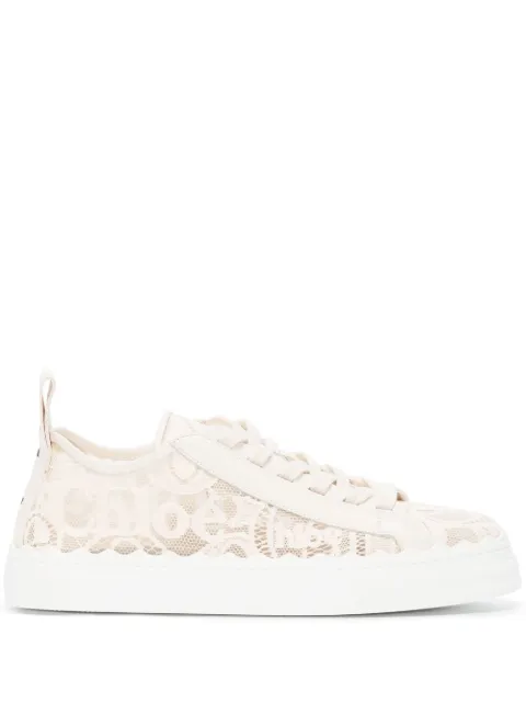 chloe lace trainers