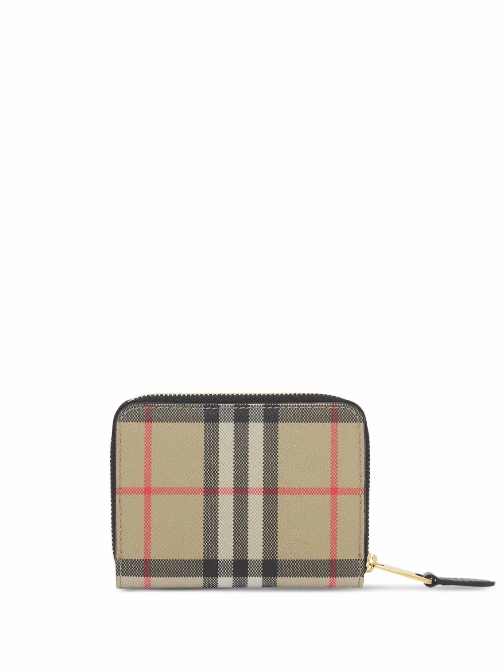 фото Burberry кошелек на молнии в клетку vintage check