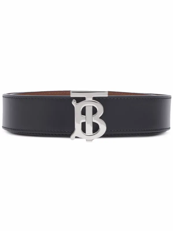 Burberry Reversible TB Monogram Belt