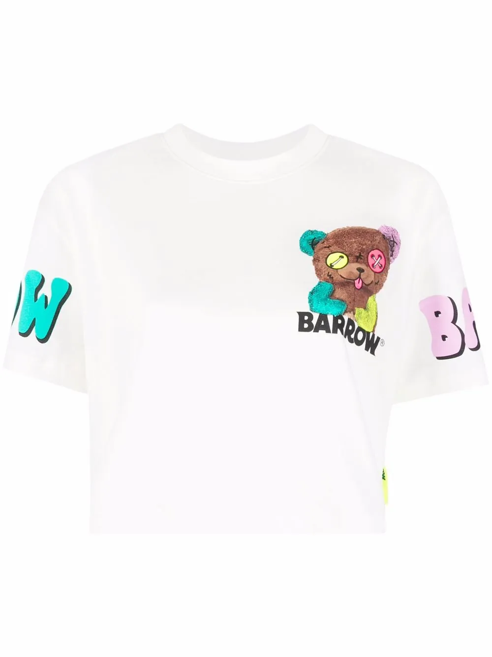 

BARROW playera corta con logo estampado - Blanco