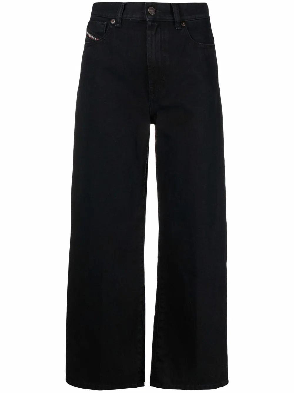 

Diesel dark-wash straight-leg jeans - Black