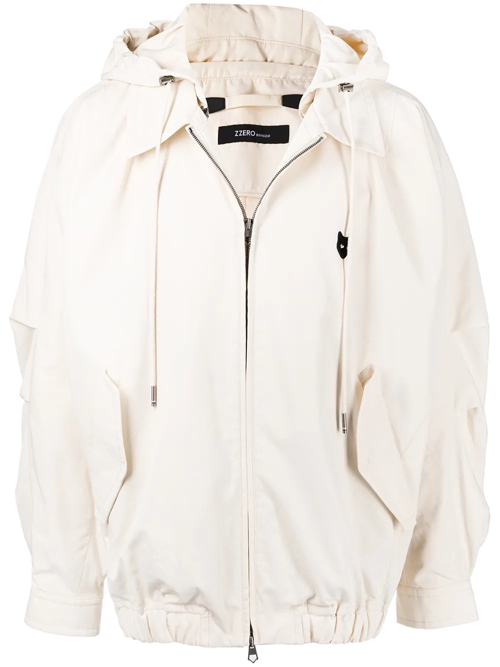 

ZZERO BY SONGZIO Panther Light hooded jacket - White