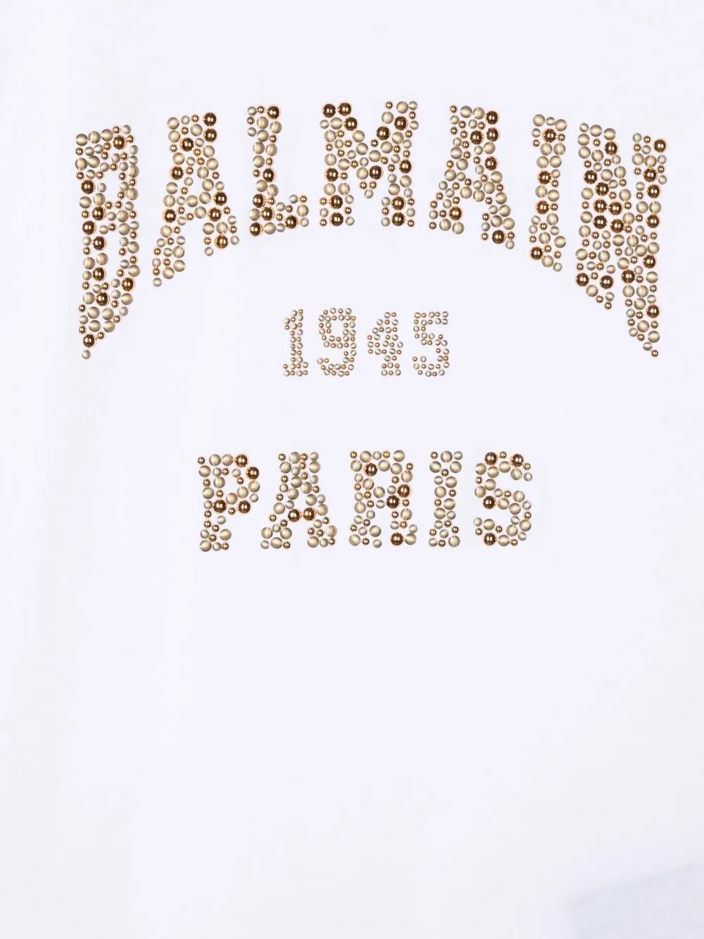 фото Balmain kids футболка с логотипом