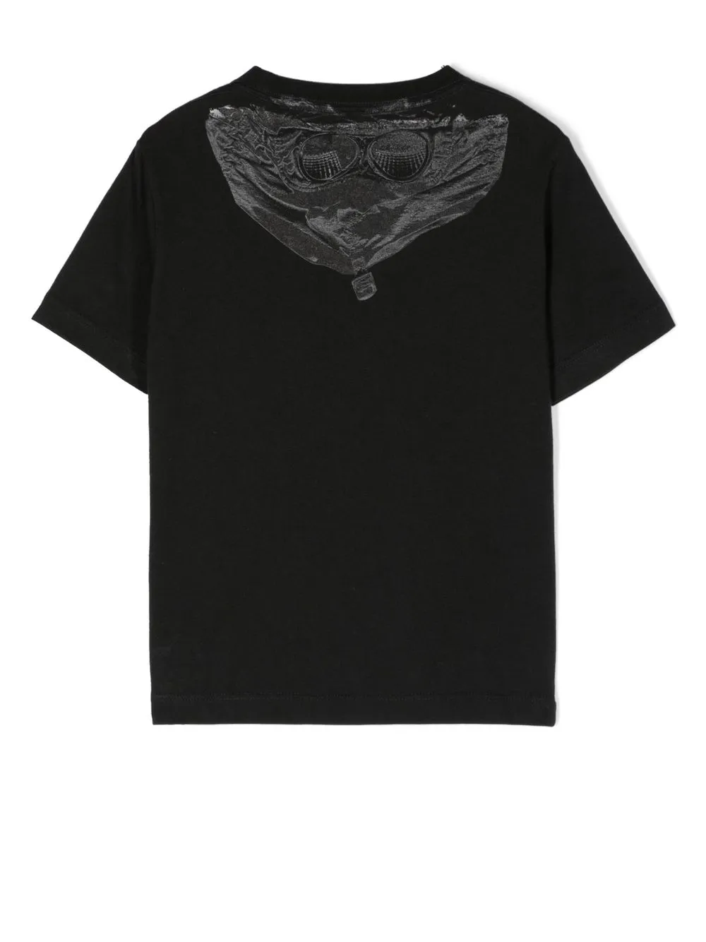 C.P. Company Kids T-shirt met logoprint - Zwart