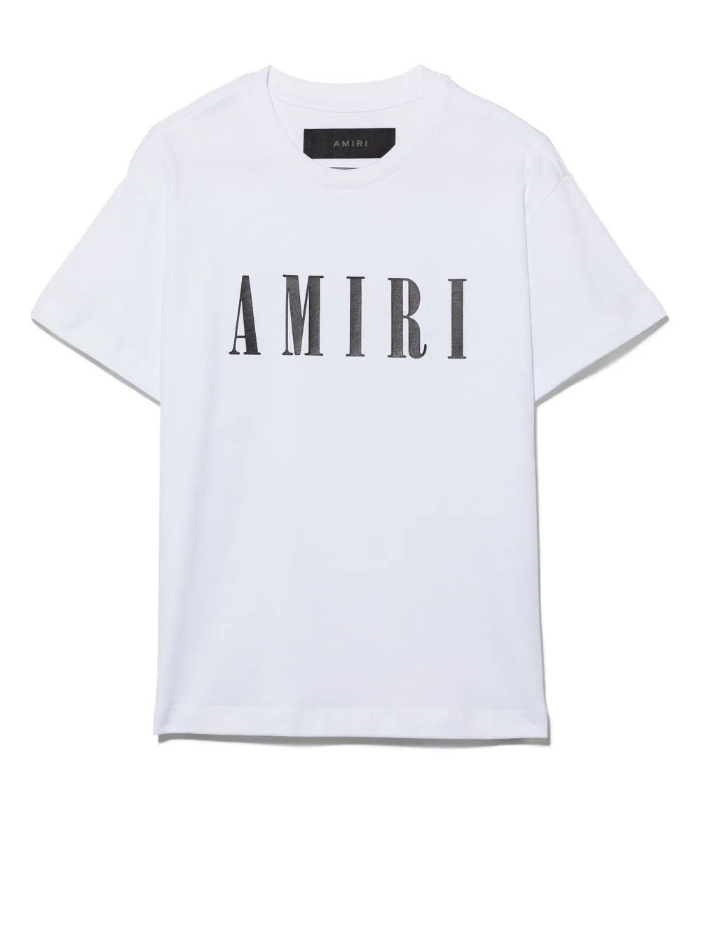 Amiri Logo Print Short-sleeve T-shirt In Weiss | ModeSens