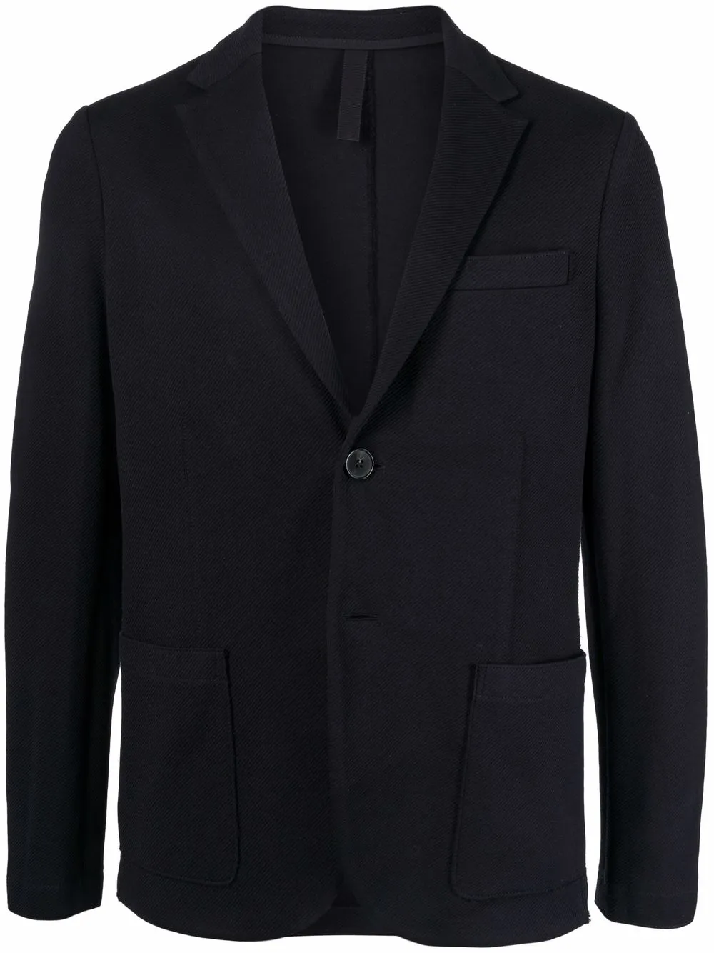 

Harris Wharf London notched-lapel single-breasted blazer - Blue