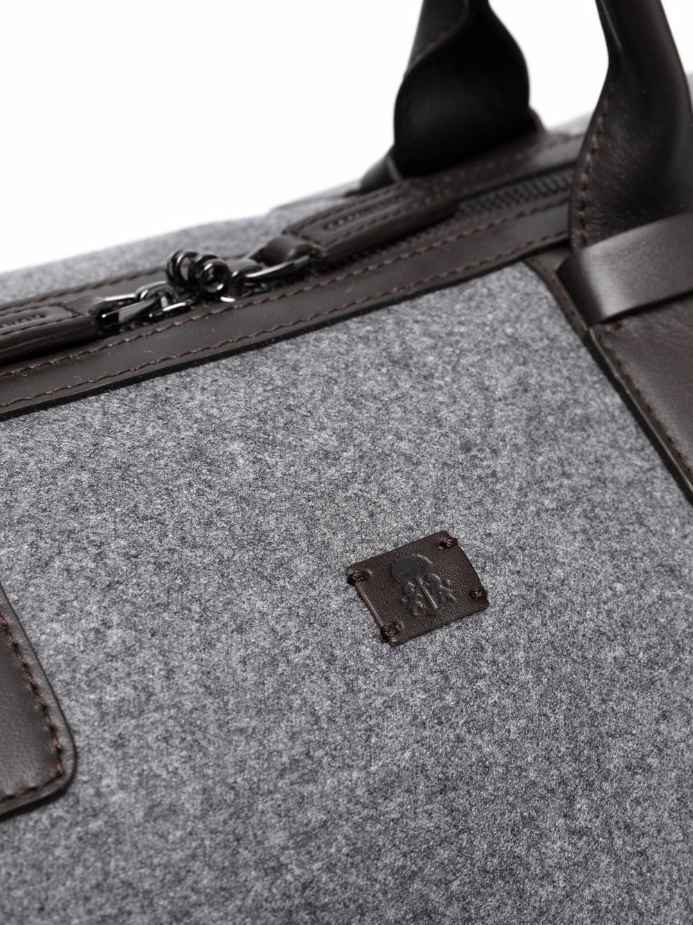 фото Corneliani logo-patch zip-fastening luggage