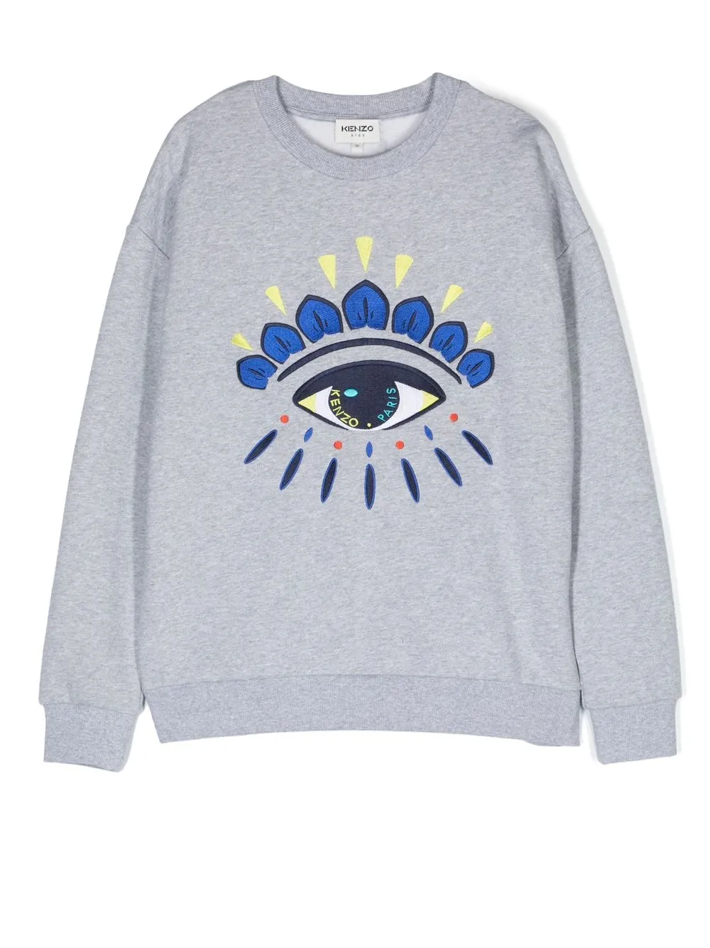 

Kenzo Kids TEEN Wink embroidered sweatshirt - Grey