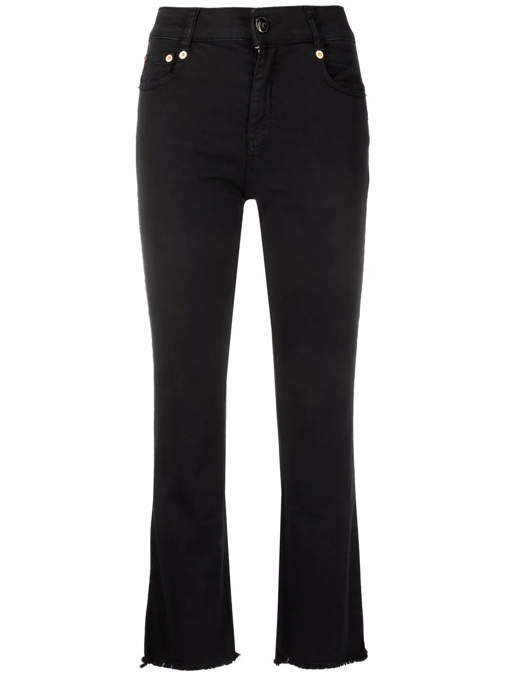 

Semicouture mid-rise kick-flare trousers - Black