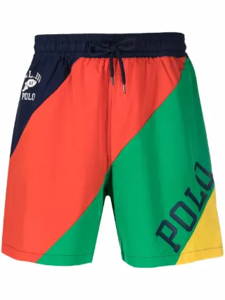 Ralph lauren hot sale flag shorts