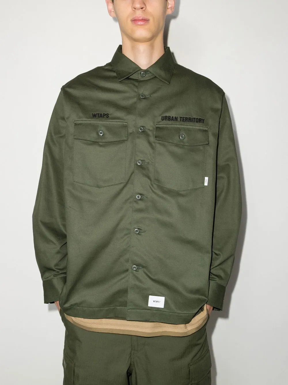 WTAPS RICHARDSON BUDS LS COTTON RIPSTOP | eclipseseal.com