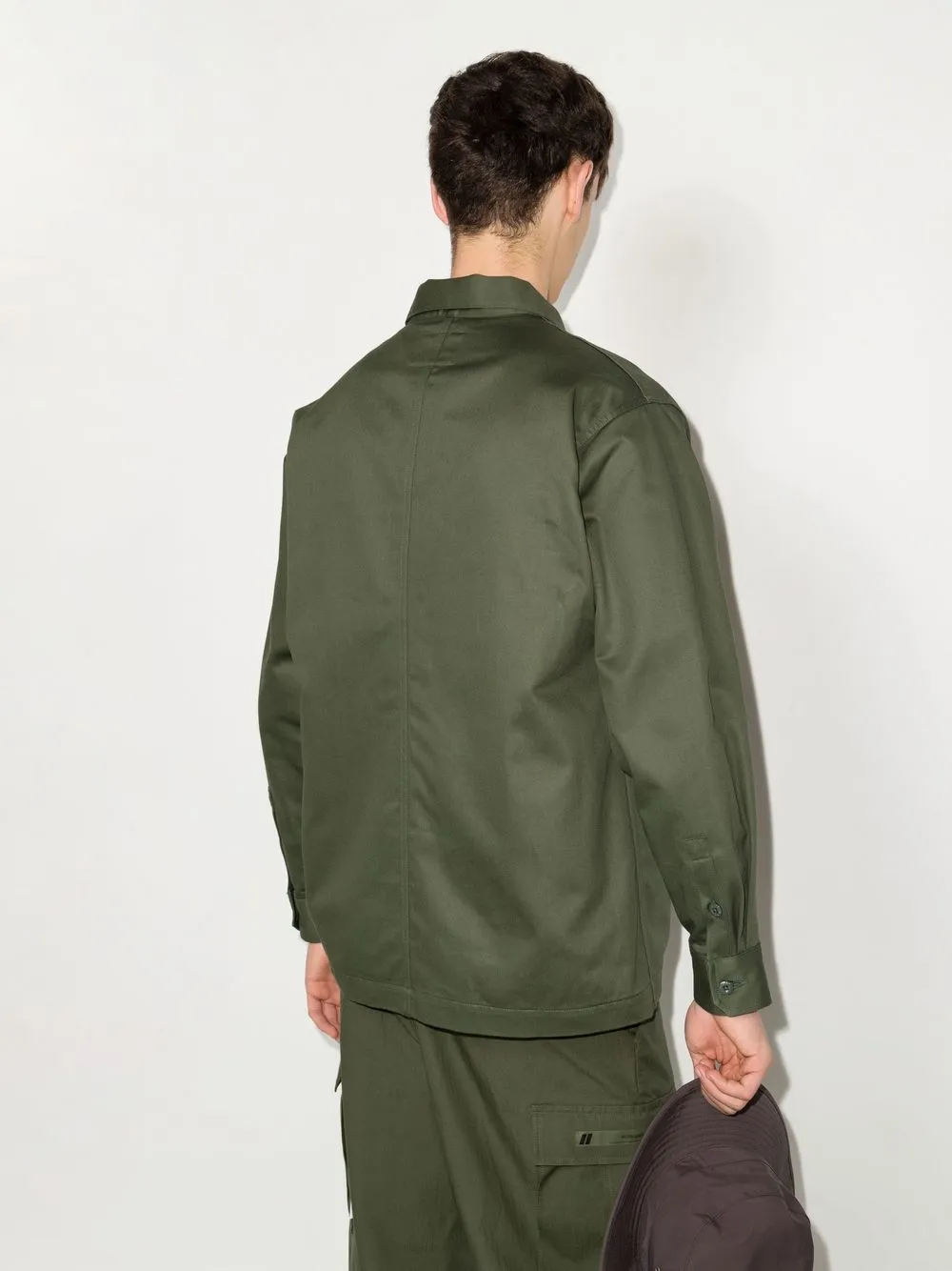 WTAPS Buds long-sleeve Cotton Shirt - Farfetch