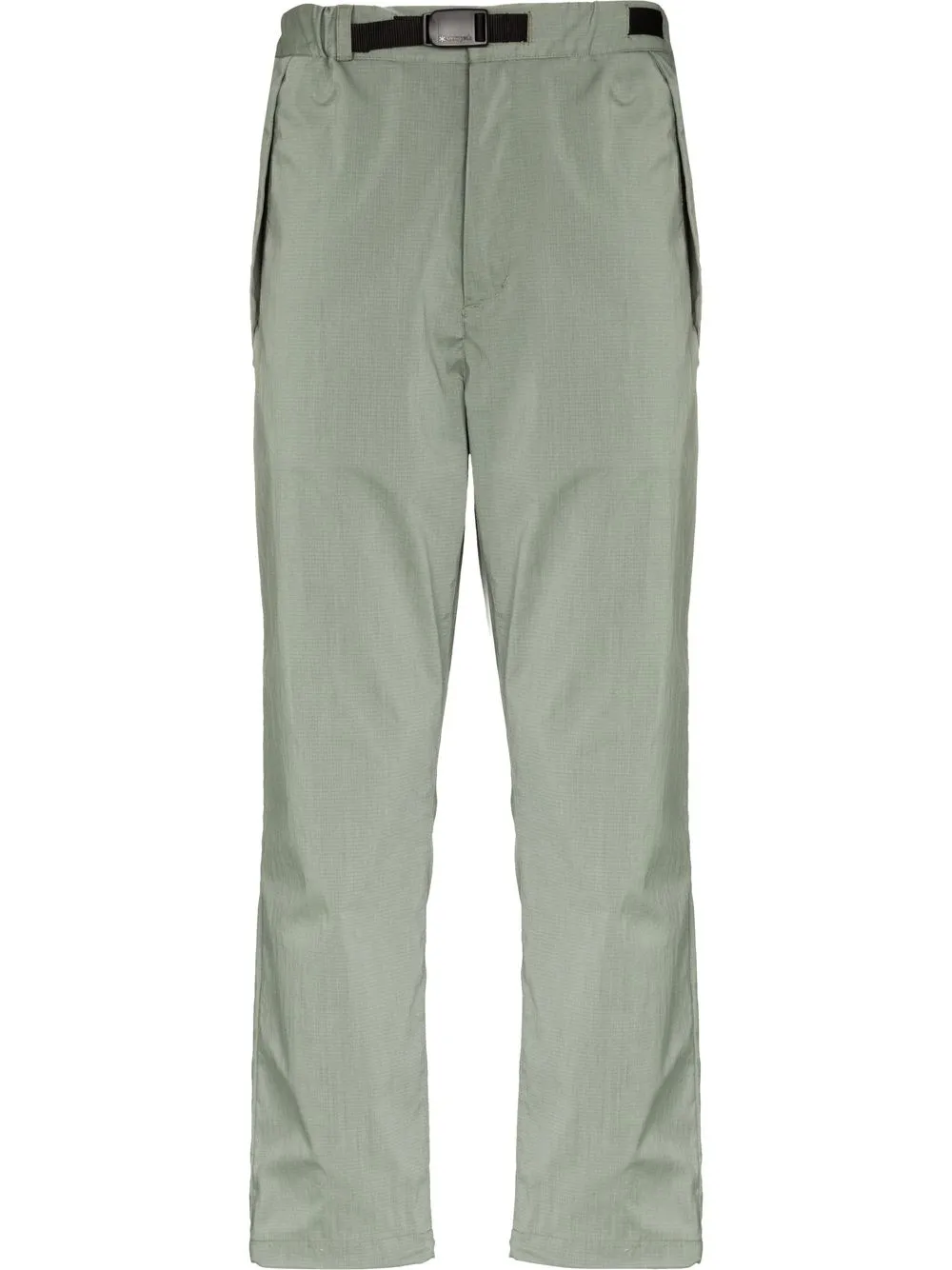 

Snow Peak pantalones rectos - Verde