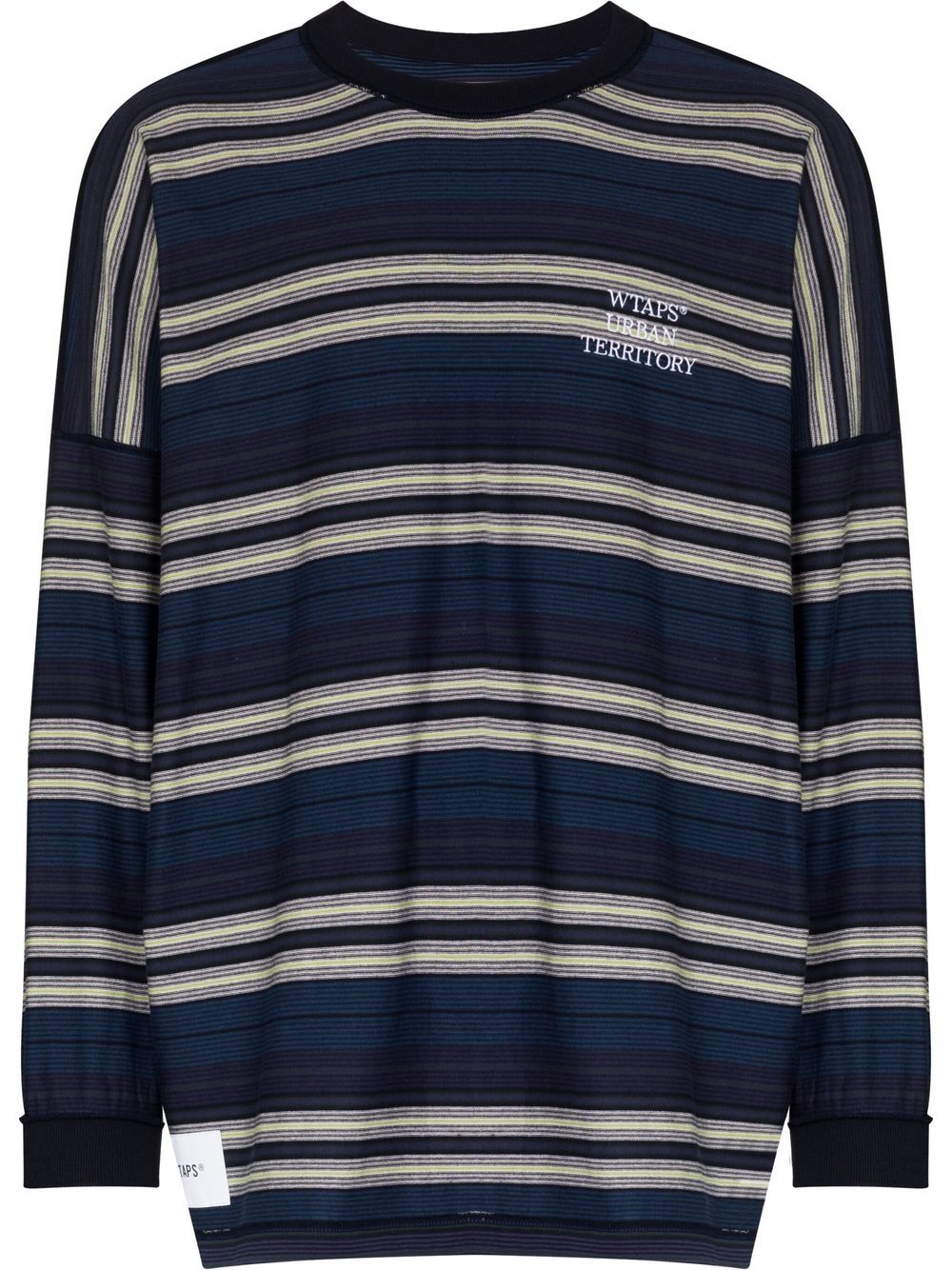 WTAPS Jam 02 Striped long-sleeve T-shirt - Farfetch