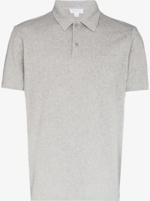 Sunspel short-sleeve polo shirt