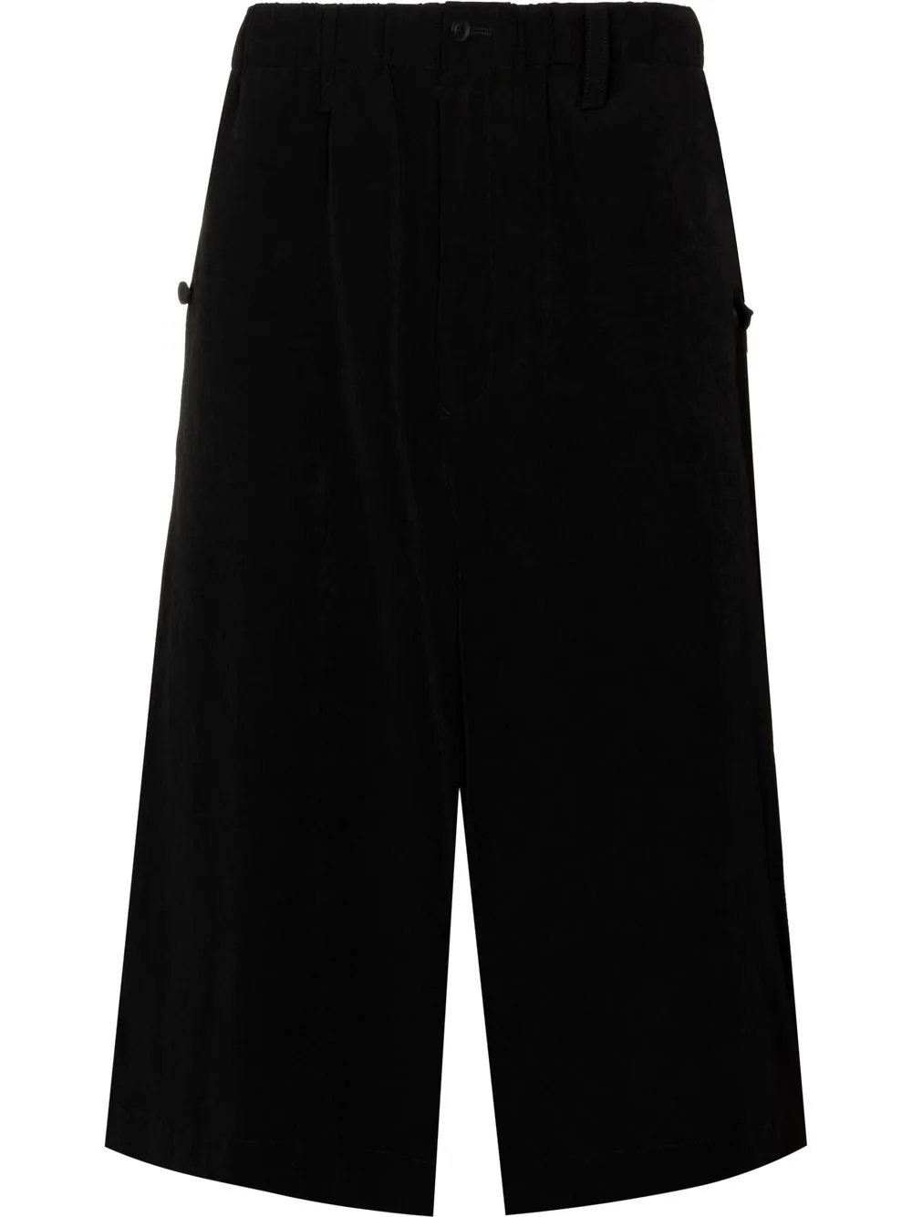 

Yohji Yamamoto wide-leg shorts - Black