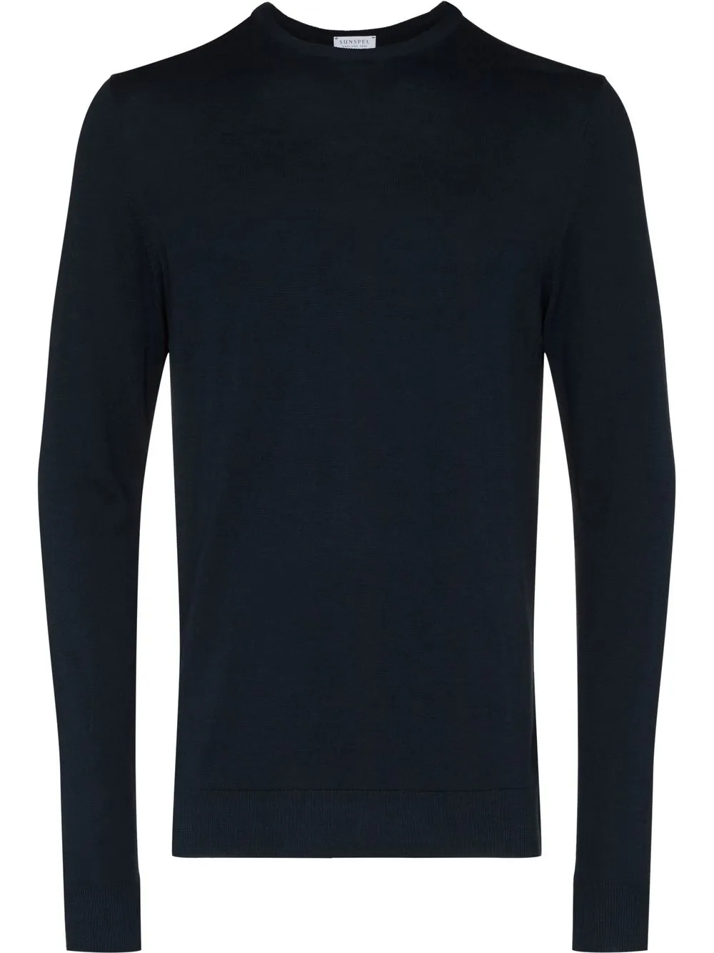 

Sunspel crew neck jumper - Blue