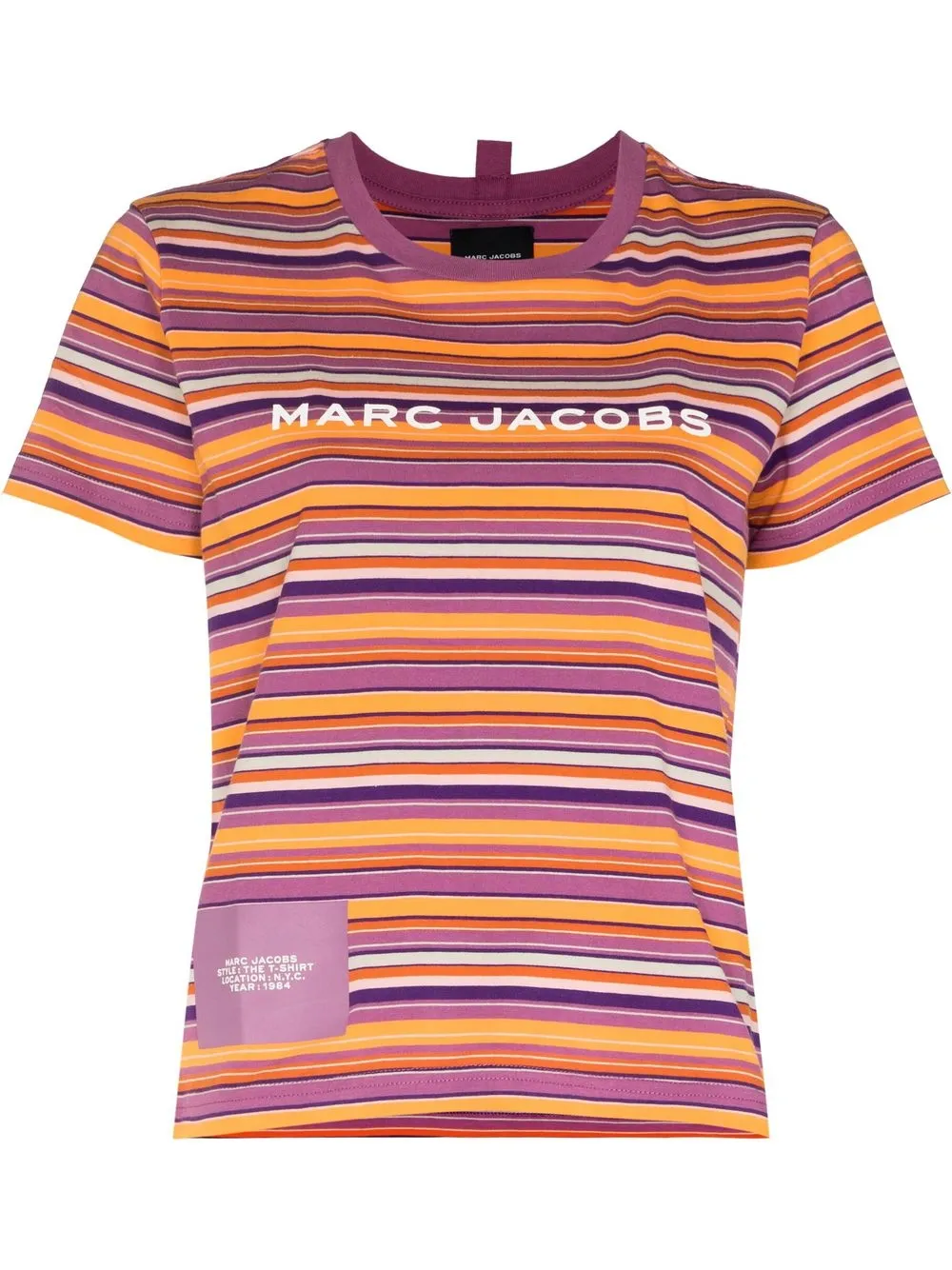 

Marc Jacobs playera con logo estampado - Morado