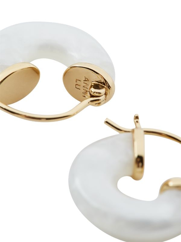 Louis Vuitton - Petit Louis Earrings - Brass - Gold - Women - Luxury