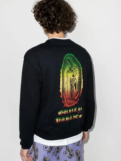 wacko maria american script sweatshirt