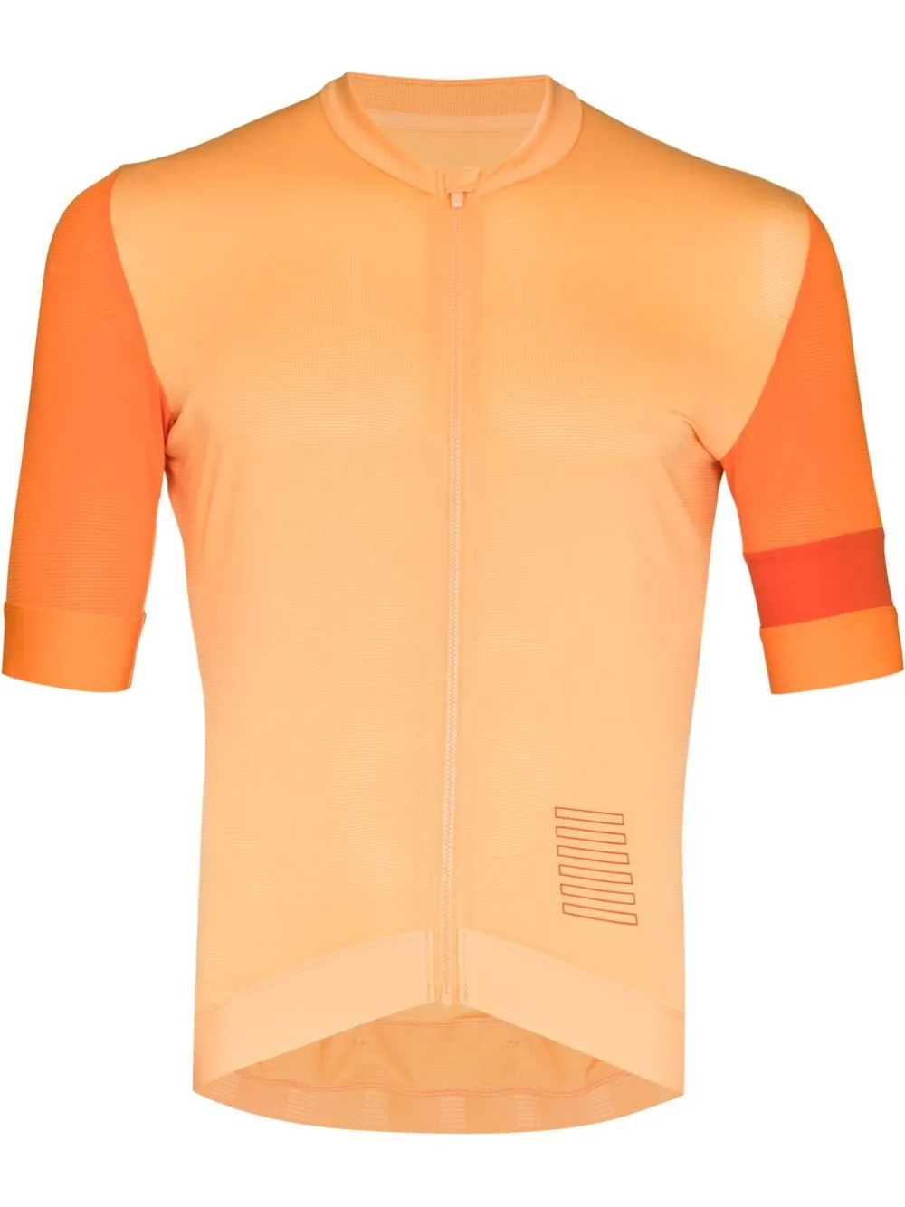 

Rapha top con cierre y logo estampado - Naranja