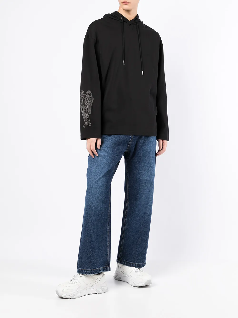 SONGZIO Hoodie met print - Zwart