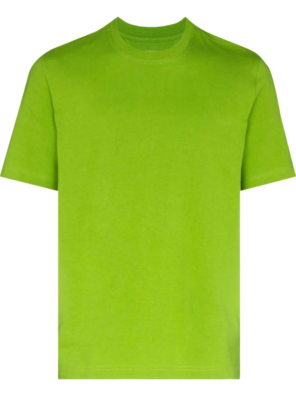 Bottega Veneta T-shirt met geborduurd logo Groen