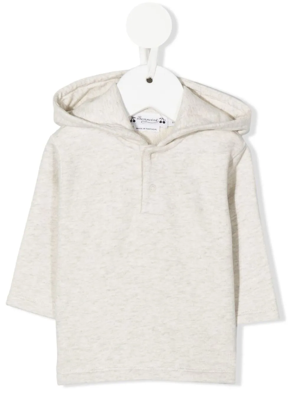 

Bonpoint hoodie con logo estampado - Neutro