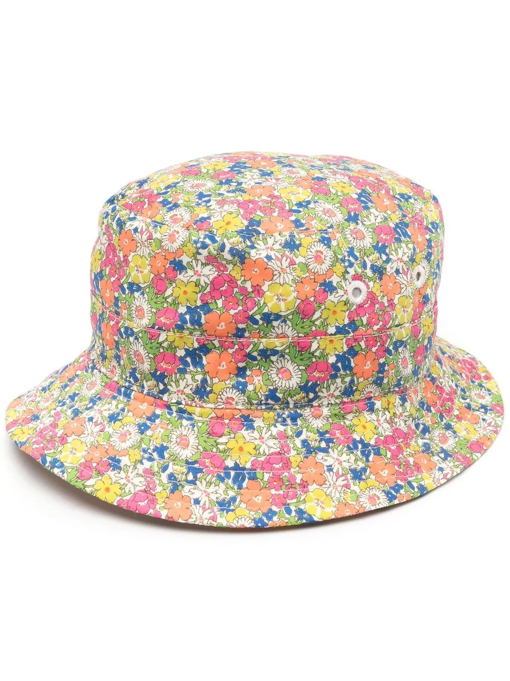 

Bonpoint gorro de pescador con estampado floral - Rosado