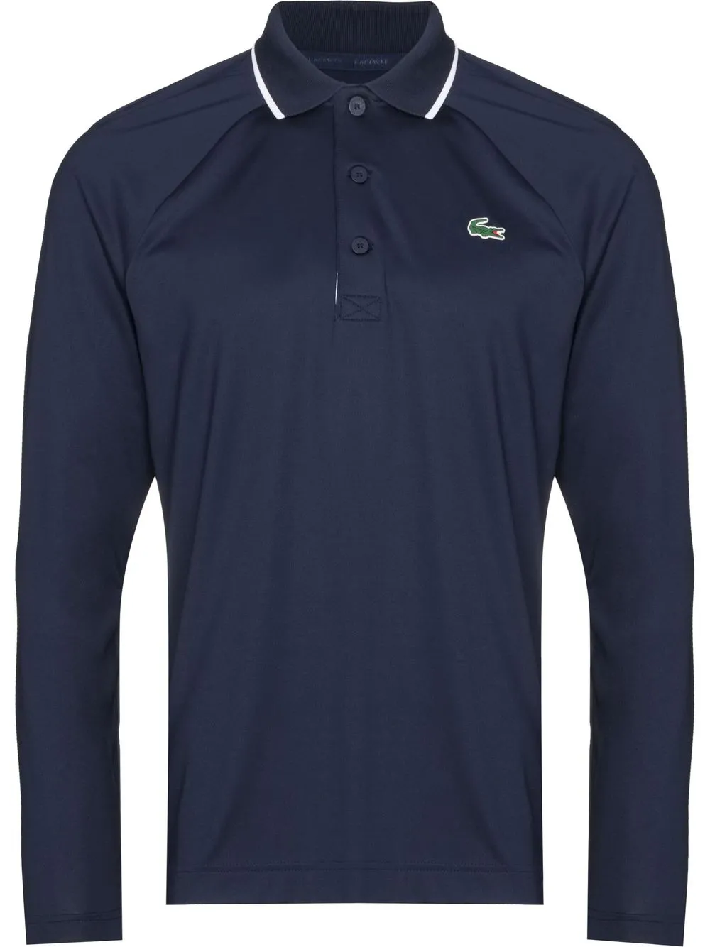 

Lacoste camisa con parche del logo - Azul