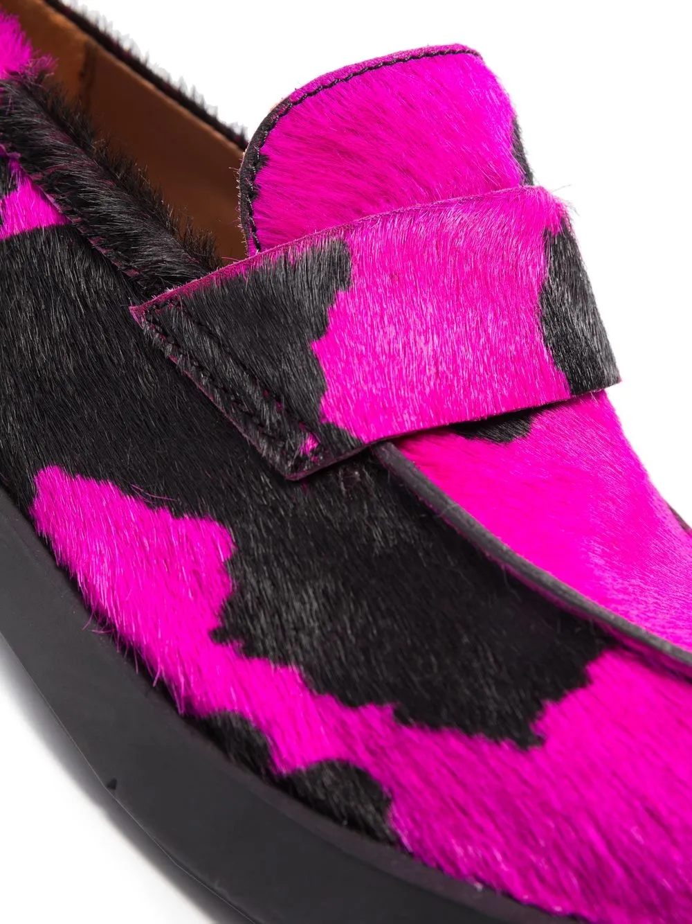 CamperLab 1978 cowprint Loafers Farfetch