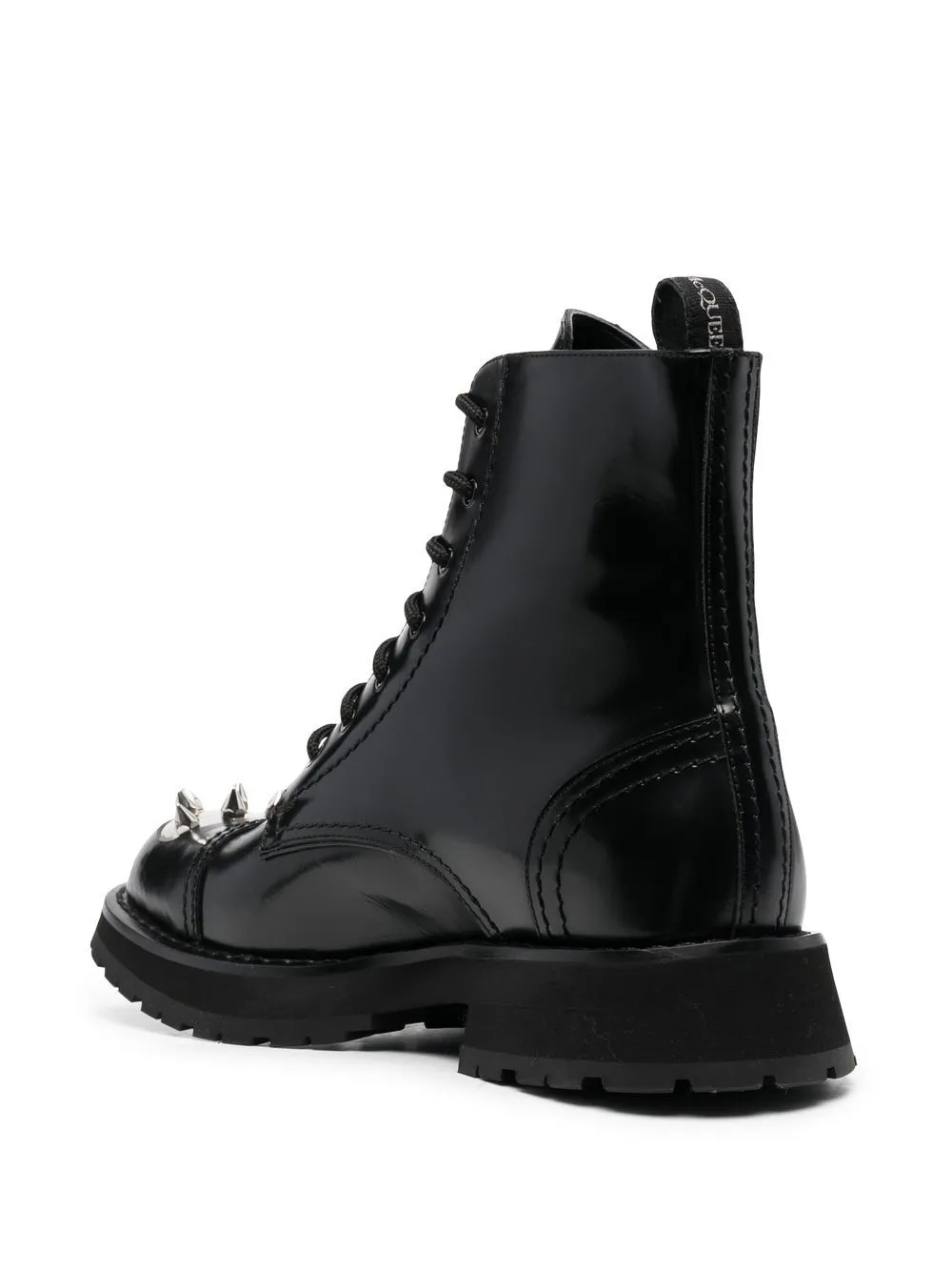 Affordable Alexander McQueen studded combat boots Men