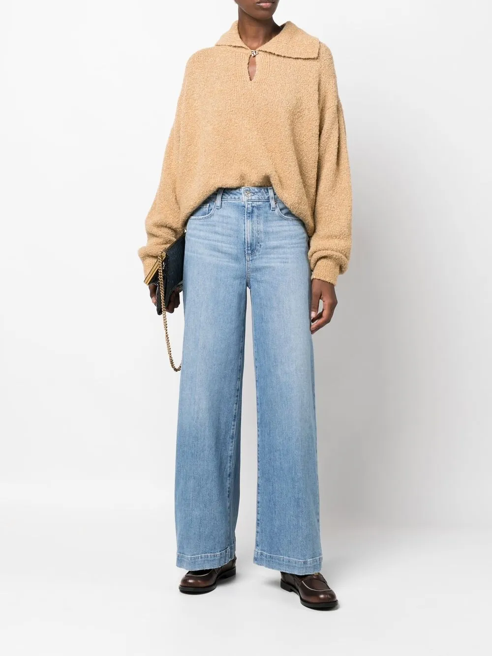 PAIGE Flared Denim Jeans - Farfetch