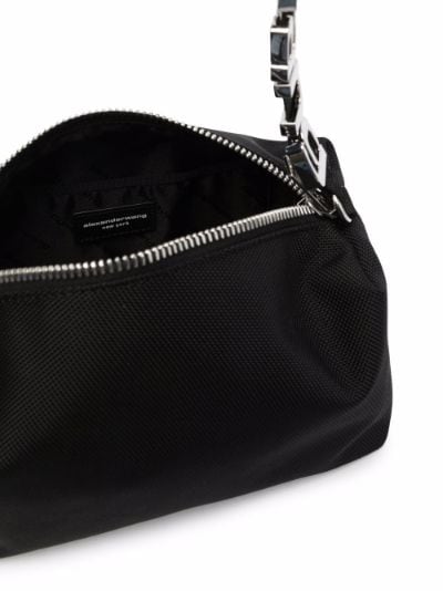 Alexander Wang Heiress sport shoulder bag black | MODES