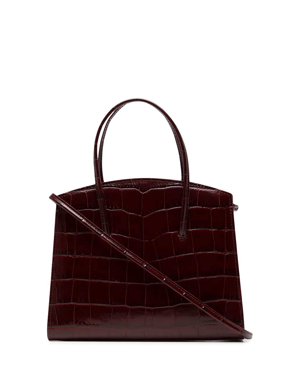 Little Liffner маленькая сумка-тоут с тиснением под кожу крокодила