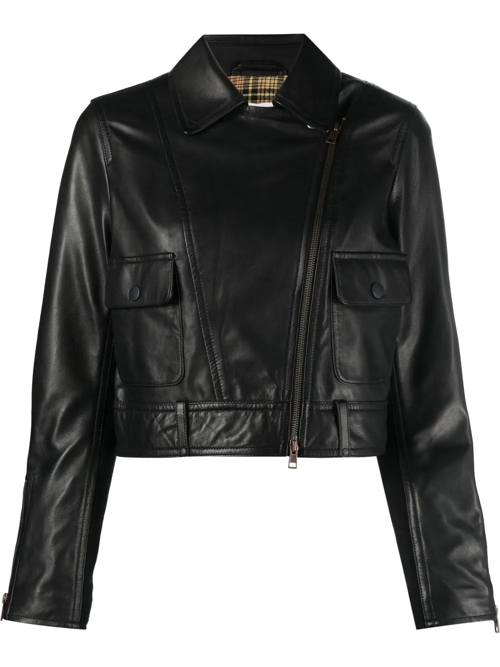 

See by Chloé chamarra biker - Negro