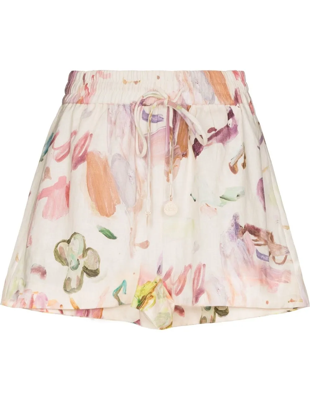 

ALEMAIS Annie all-over print shorts - ROSE