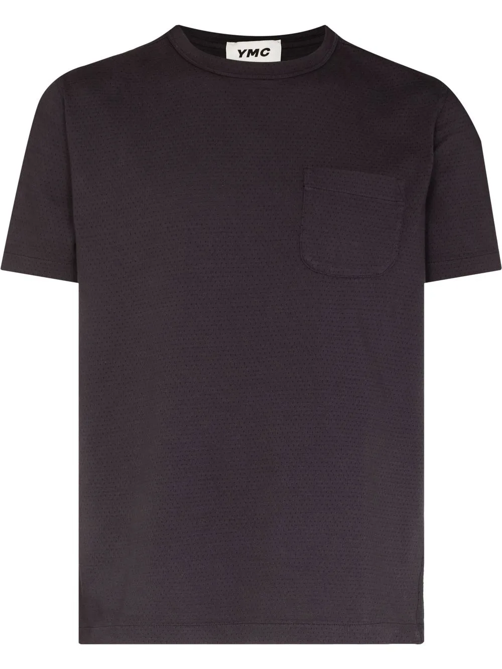 

YMC playera con cuello redondo - Gris