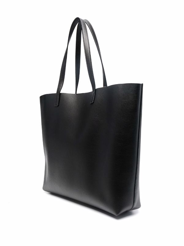 Ysl black hot sale leather tote