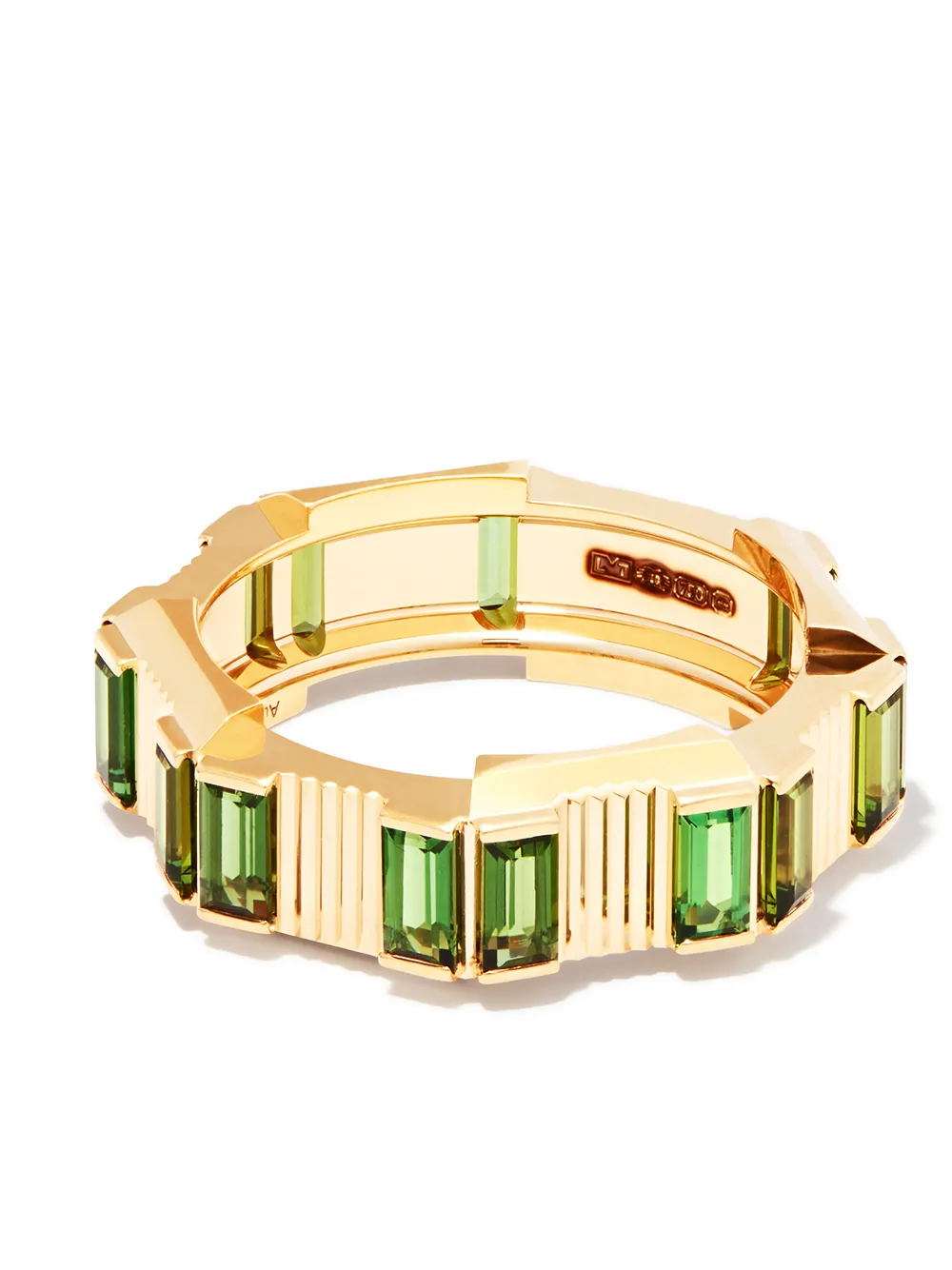 

Gucci anillo en oro amarillo de 18kt con turmalina - Dorado