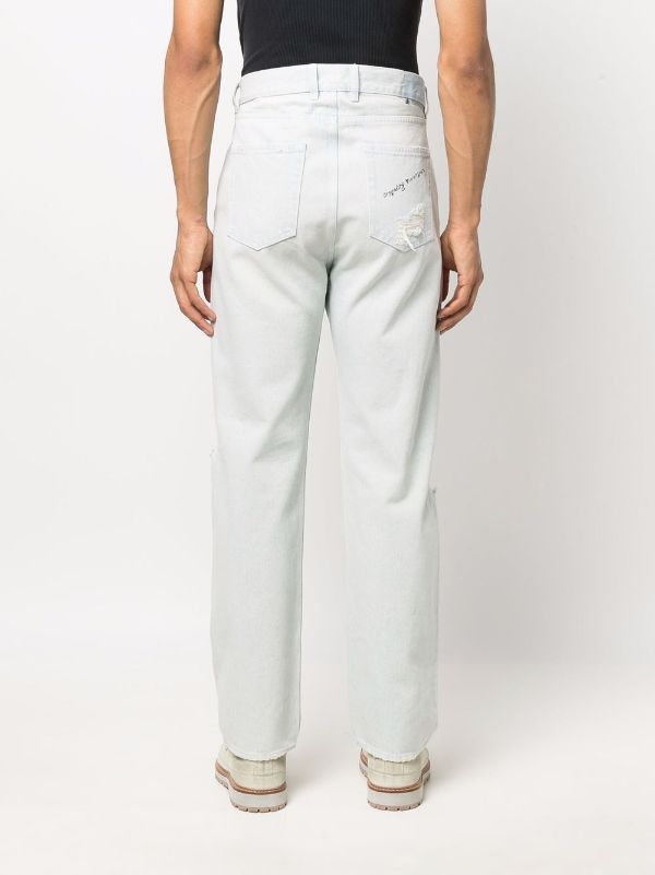 Golden Goose straight-leg washed-denim Jeans - Farfetch