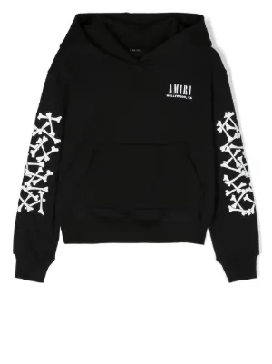 AMIRI KIDS ロゴ パーカー | ブラック | FARFETCH JP