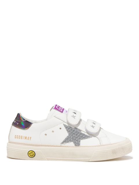 Golden Goose Kids May touch-strap fastening sneakers