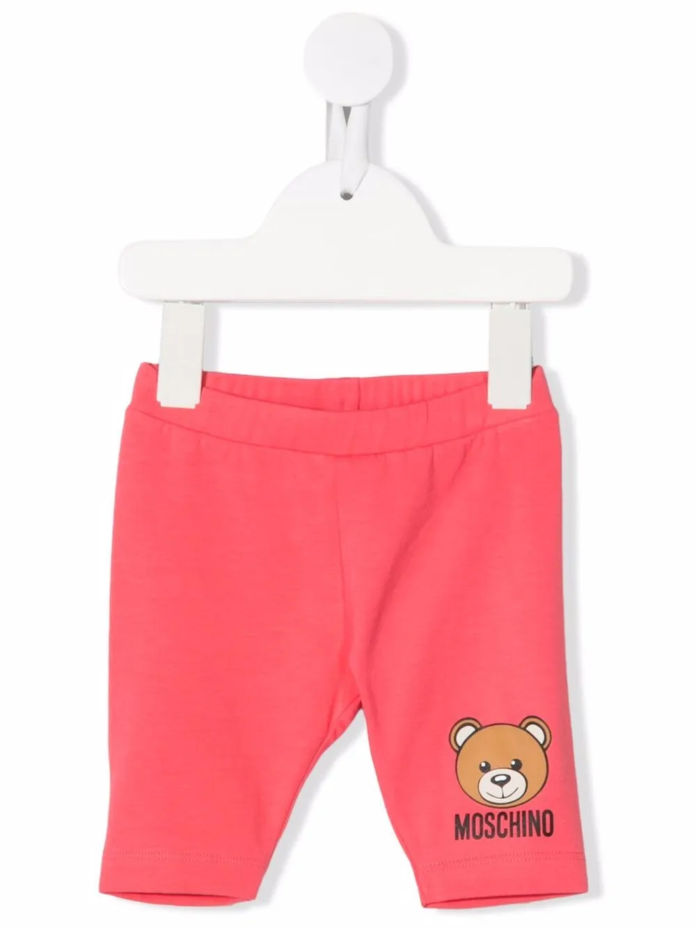 

Moschino Kids leggins con motivo Teddy Bear - Rosado